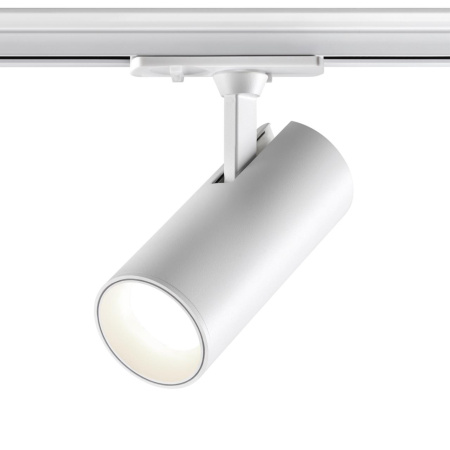 359160 PORT NT23 238 белый Светильник трековый однофазный трехжильный IP20 LED 24W 220V 4000К 2300Лм SELENE