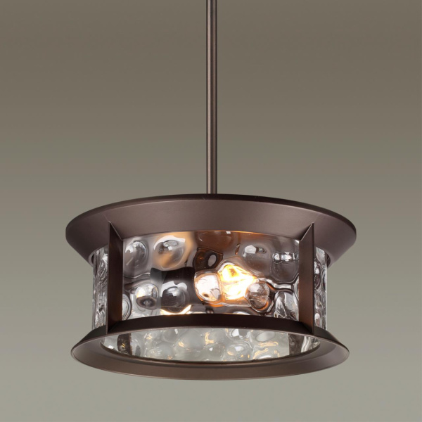 4961/2 NATURE ODL22 703 темно-коричневый/стекло Ландшафтный подвес E27 2*60W IP44 MAVRET