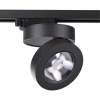 357987 PORT NT19 284 черный Светильник трековый однофазный трехжильный IP20 LED 3000К 12W 220V GRODA